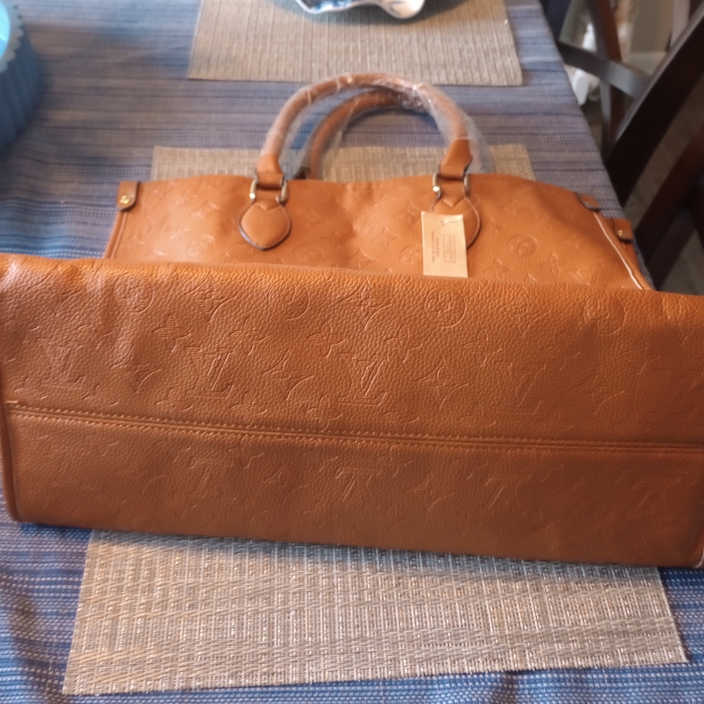 Fashion Honey Brown Handbag - Picture 11 of 14